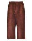 Thirteen Studios Logo Sweatpants Faded Brown