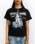 Pieces Fast Bikes Pocket Tee Vintage Black