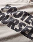 Gallery Dept. Protect Your Neck Tee Vintage White