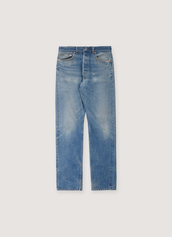 Gallery Dept. Rework 501 Jeans Indigo Medium Wash Rework 501 Jeans Indigo Medium Wash - Authenticated Jeans | Pieces Los Angeles