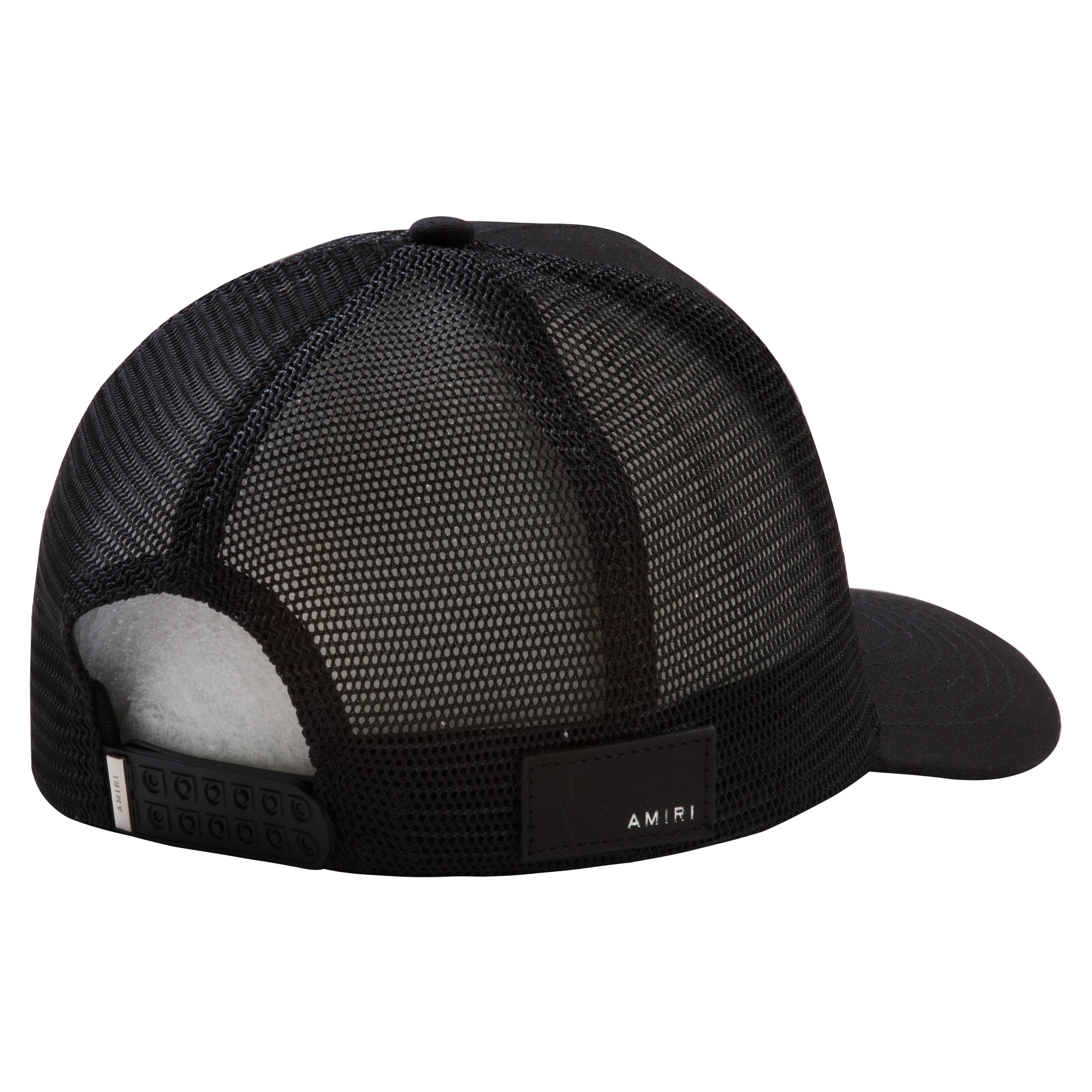 Amiri MA Crystal Trucker Hat Black Baby Blue – PIECES