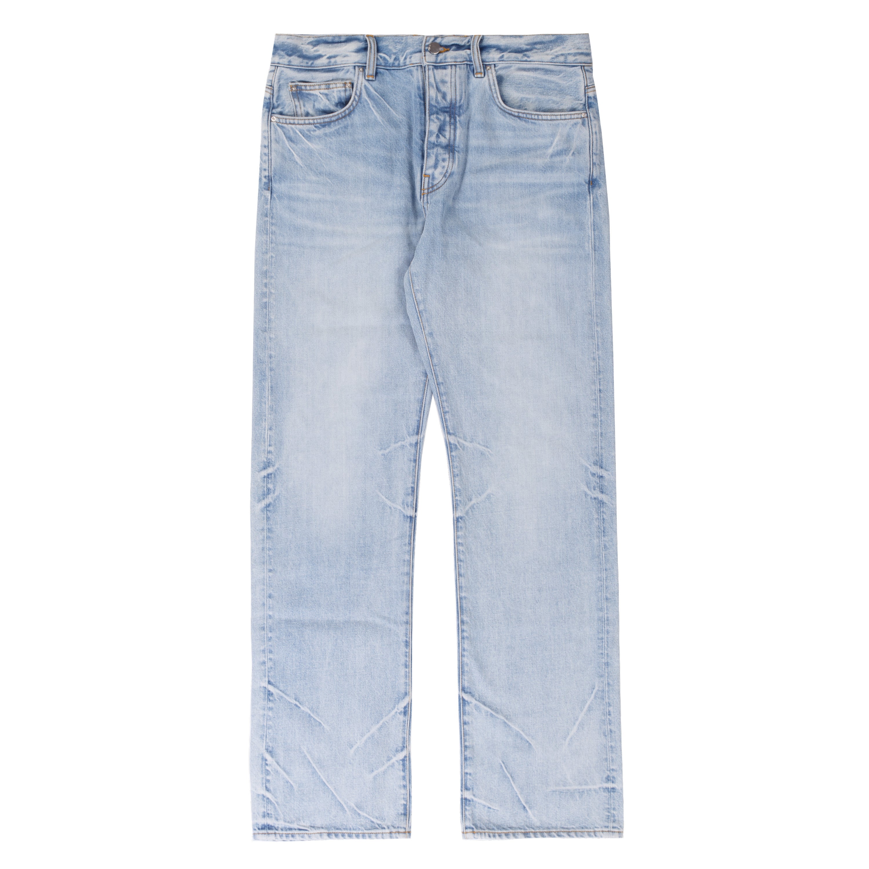Amiri Straight Jeans Light Indigo – PIECES