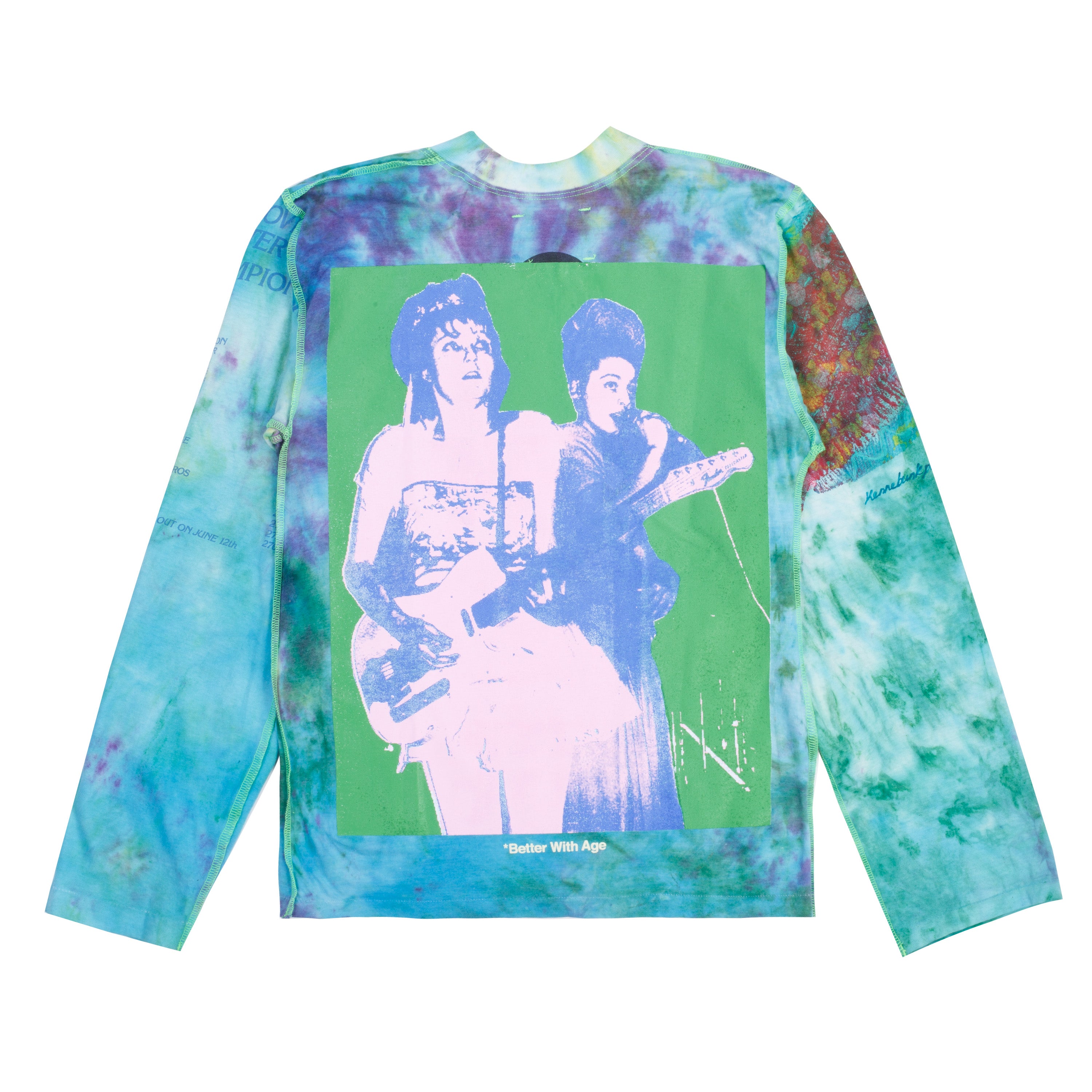 tシャツ TIE DYED JAGGED PATTERN L/S TEE レディース Amazon.com: Tie Dye Pattern Womens V Neck T Shirts Loose Fit
