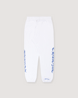 Chrome Hearts Horseshoe Logo Sweatpants White Blue