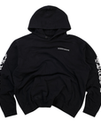 Chrome Heats Triple Cross Tire Track Sweatshirt Black (Pre-Owned)