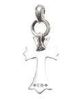 Chrome Hearts Large Double Cross With Bale Pendant Silver