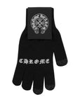 Chrome Hearts Checkmate Work Gloves Black