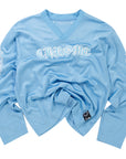 Chrome Hearts Sports Warm Up Jersey Light Blue (Pre-Owned)