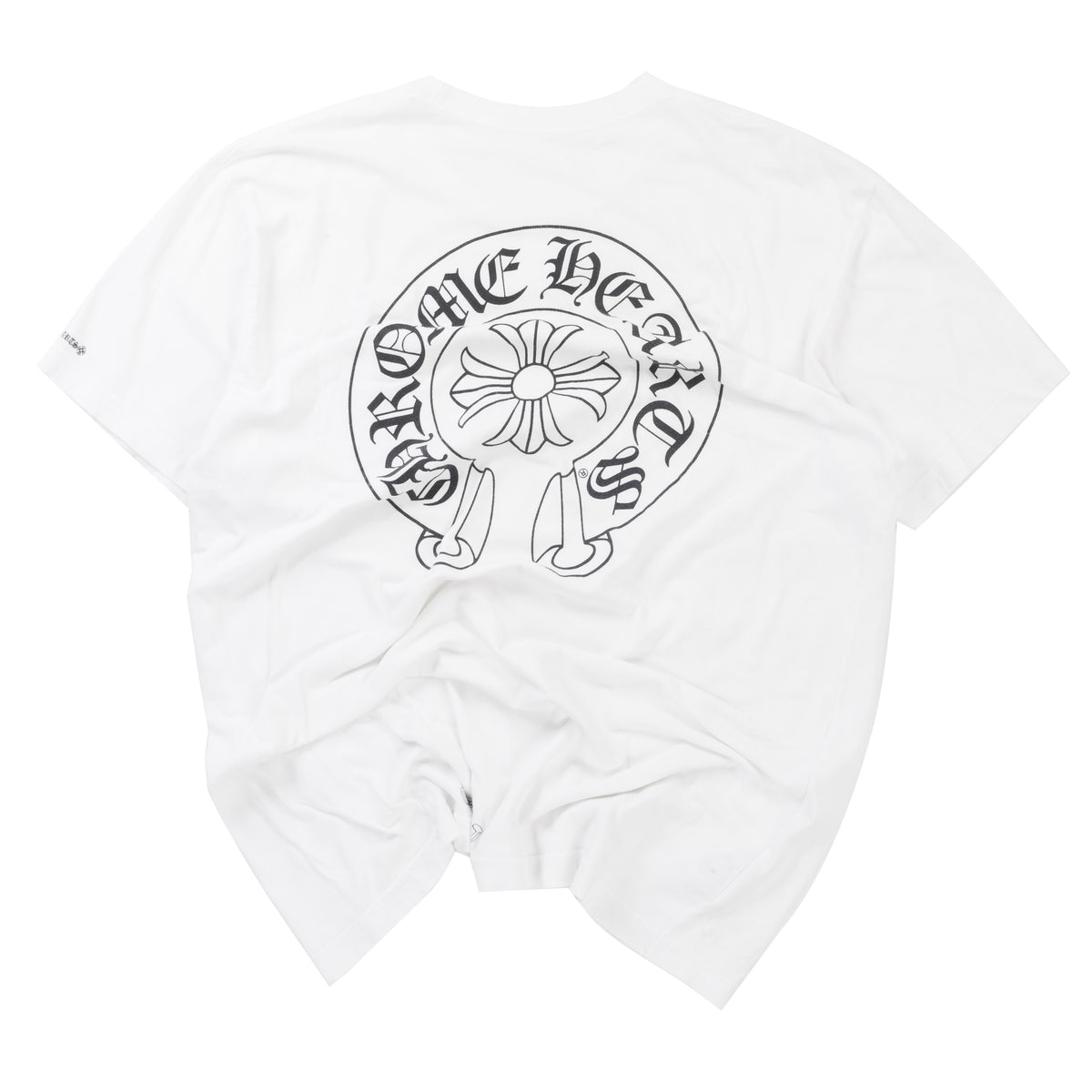 トップス CHROME HEARTS HORSESHOE BABY ROLLER TEE Chrome Hearts Roller Skate Horseshoe Short Sleeve T-Shirt