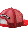 Chrome Hearts Multi Cross Trucker Red