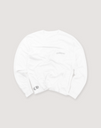 Chrome Hearts Cemetery Cross Scroll Longsleeve White (Pre-Owned)