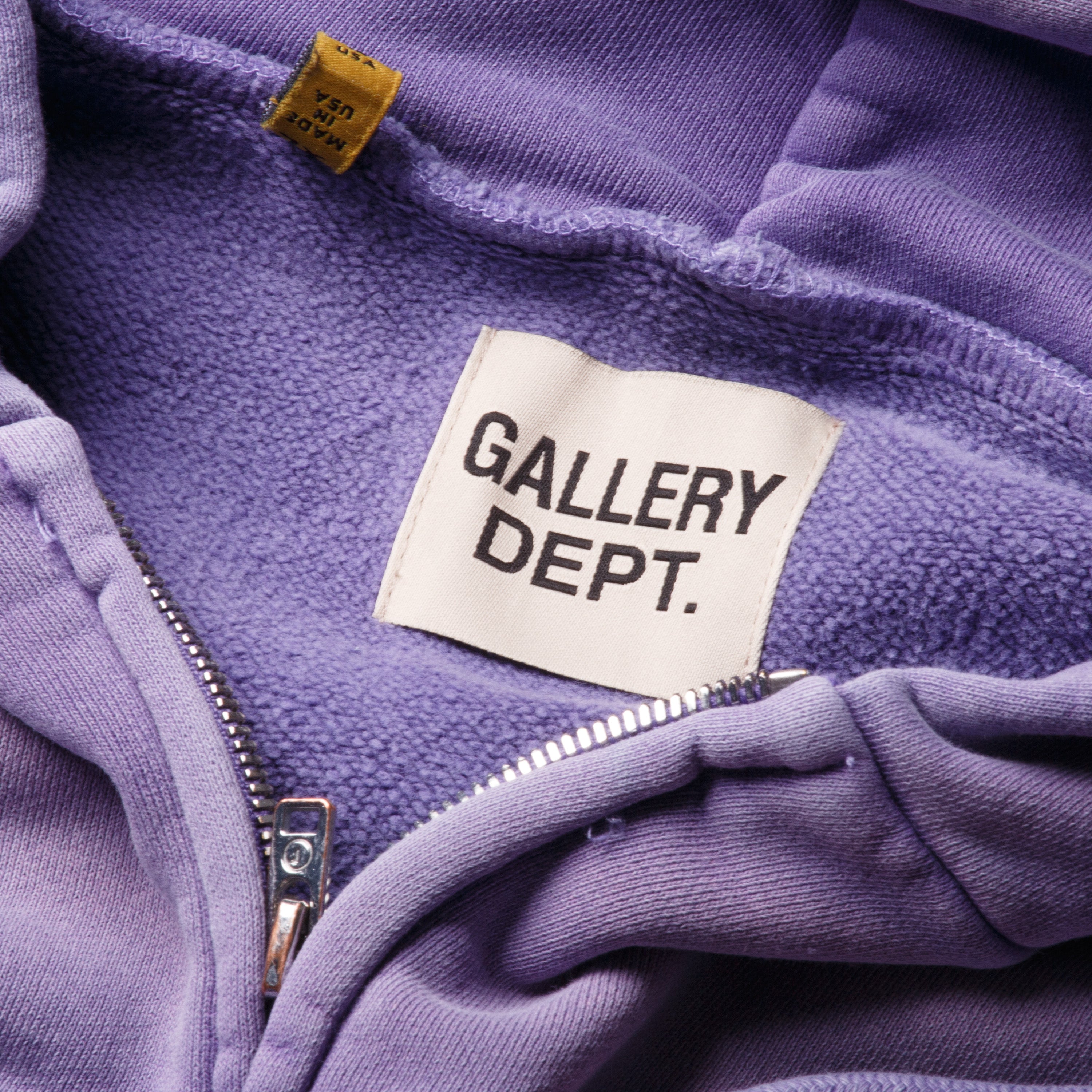 Gallery Dept. French Zip Sweatshirt Purple – PIECES