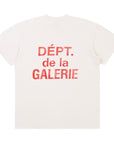 Gallery Dept. French Logo Tee Cream Red