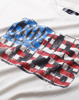 Pieces GBP Rhinestone Tee Off White