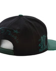 Hellstar Sharktooth Snapback Hat Black Green