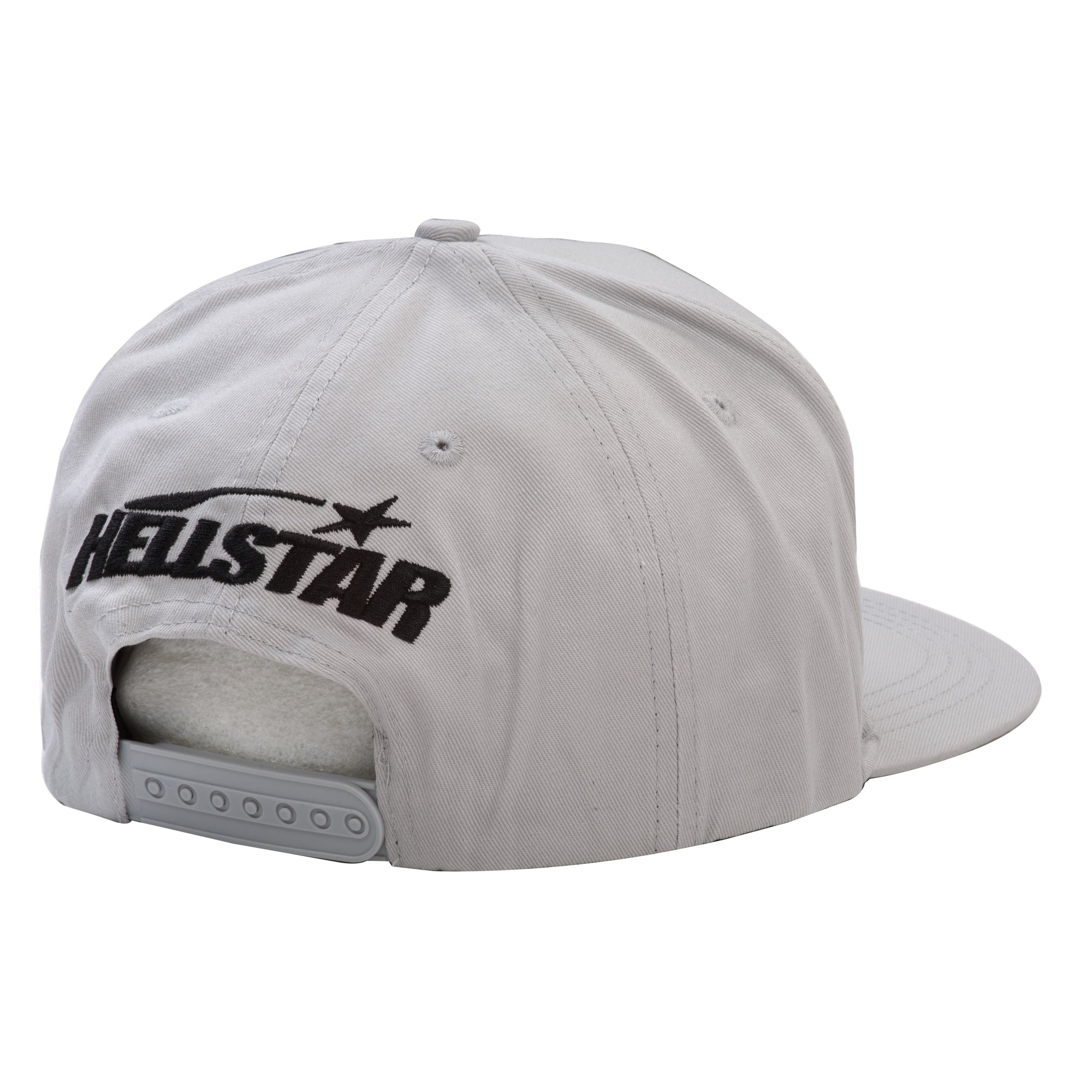 Hellstar NY Snapback Grey Black