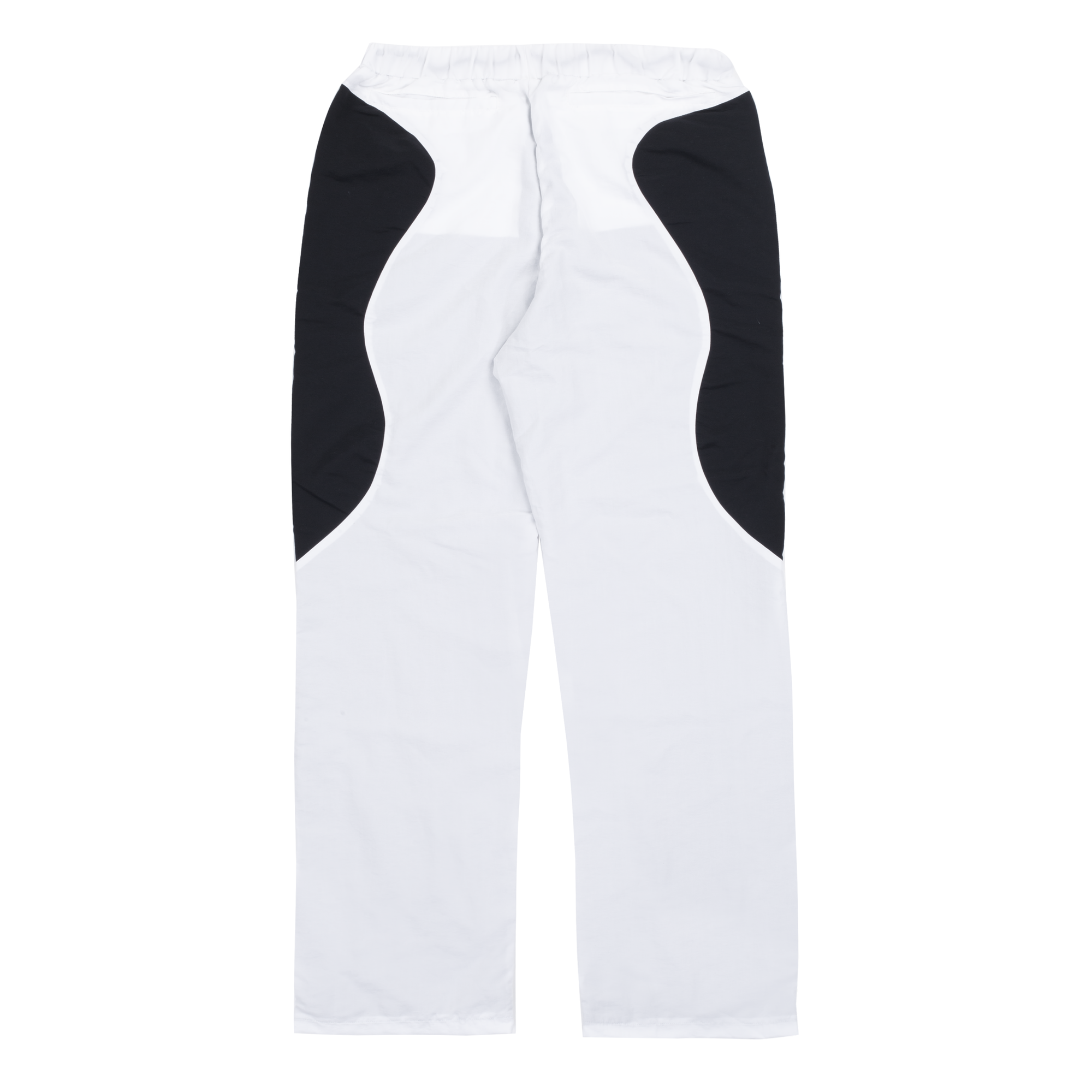 Hellstar Contrast Panel Trackpants White Black