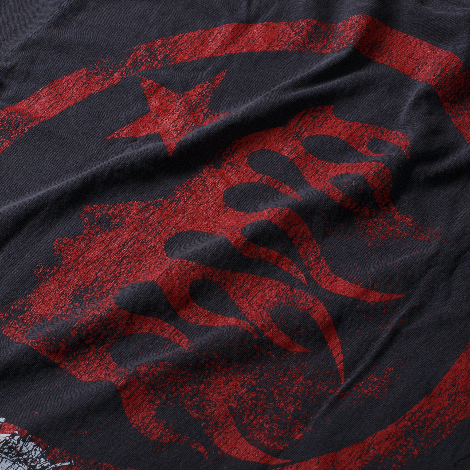Hellstar Crowned Skull Tee Vintage Black