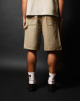 Pieces Harvey Split Carpenter Short Washed Indigo