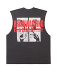 Pieces Influence Cut Off Vintage Black