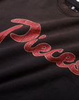 Pieces Paradise Crewneck Sweater Rusted Black