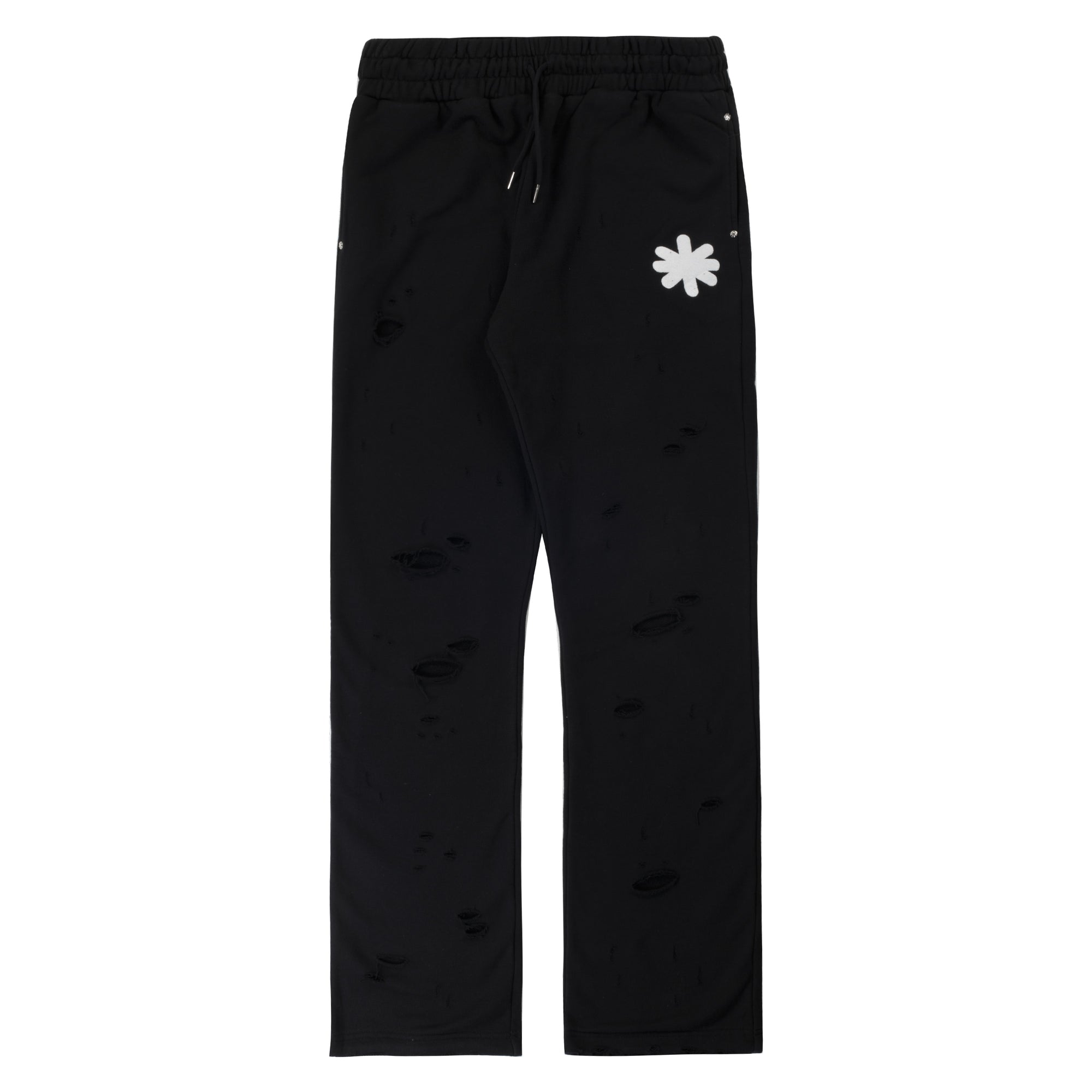 Lost SDHWS Double Layered Logo Sweatpants Black