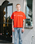 Pieces Mental Health Tee Vintage Red