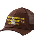 Neaux Doubt LA Dodgers Chopped Trucker Hat Brown