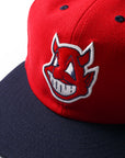 Pieces God vs Devil Baseball Cap Red Navy