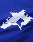 Pieces P Star Flame Tee Azure White