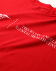 Pieces Mental Health Tee Vintage Red