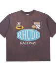 Rhude Raceway Tee Vintage Grey