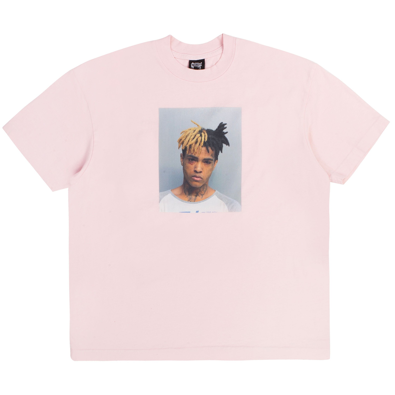xxxtentacion revenge tシャツ mugshot Revenge x XXXtentacion Mugshot Tee Baby Pink – PIECES