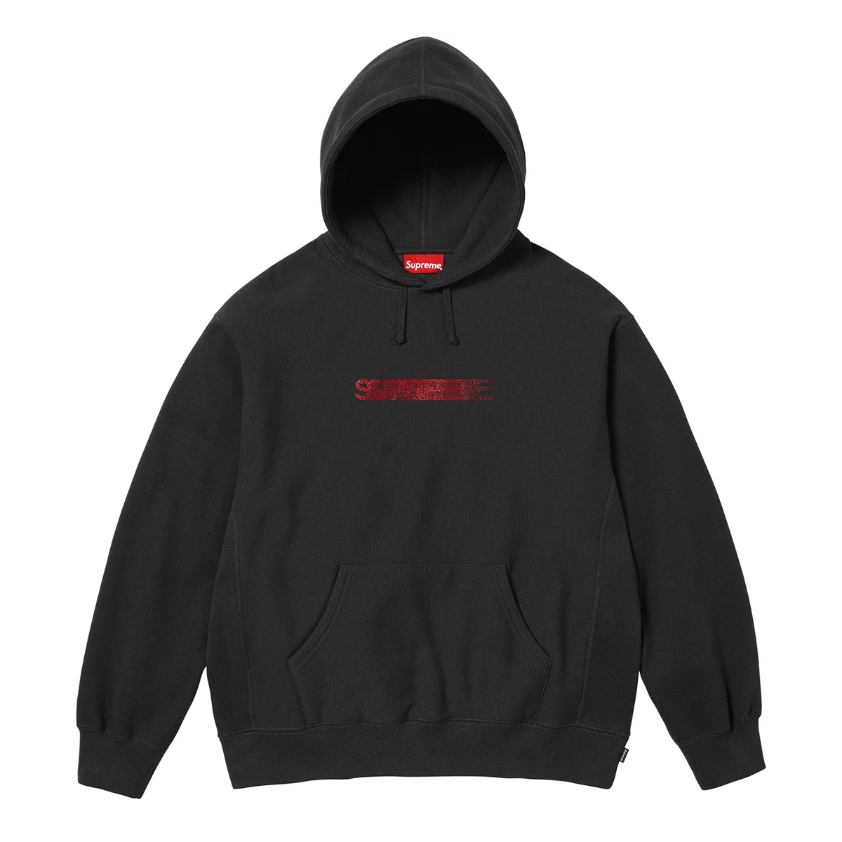 トップス Supreme x Swarovski Motion Sweatshirt Supreme Swarovski Motion Logo Sweatshirt Black – PIECES