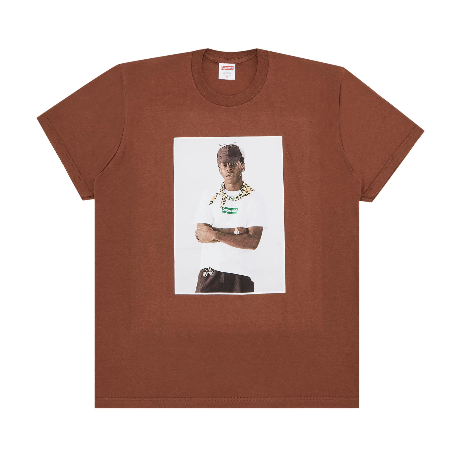 Supreme Tyler, The Creator Tee Brown FW24 – UniqueHype