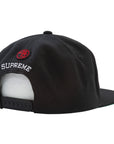 Supreme 40 Acres Clockers 6 Panel Hat Black