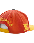 Vertabrae Snapback Hat Marigold