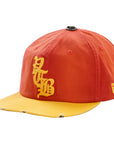 Vertabrae Snapback Hat Marigold