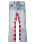 Lost SHDWS Denim Blue Red