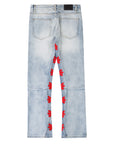 Lost SHDWS Denim Blue Red