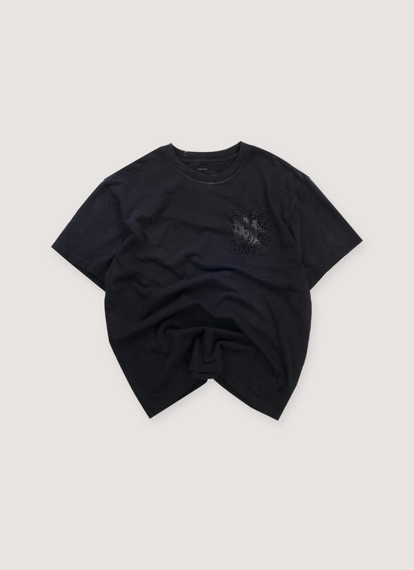 Amiri Crystal Burst Tee Faded Black (Pre-Owned) Crystal Burst Tee Faded Black (Pre-Owned) - Authenticated T-shirts | Pieces Los Angeles