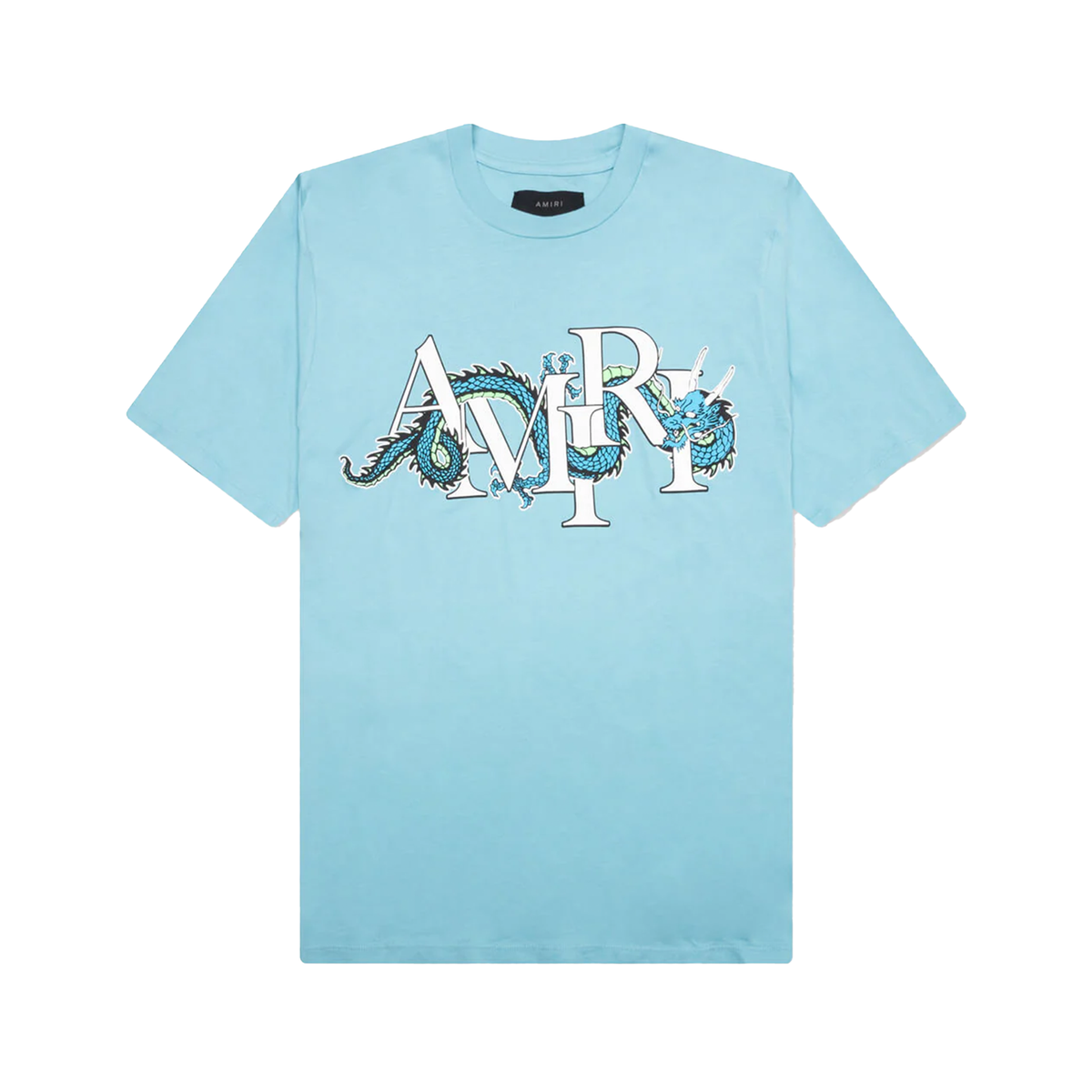 Amiri Lunar New Year Dragon Tee Sky Blue – PIECES Amiri Lunar New Year Dragon Tee Sky Blue – PIECES