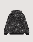 Sp5der Worldwide Embroidered AOP Sweatshirt Black