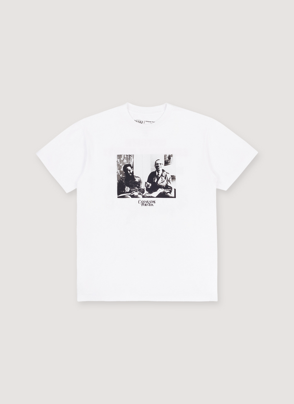 Denim Tears Awake NYC Camararadas Por Vida Tee White Awake NYC Camararadas Por Vida Tee White - Authenticated T-shirts | Pieces Los Angeles