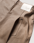 Pieces Back Pleated Trousers Dust