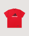 Balenciaga Adidas Oversized Tee Red