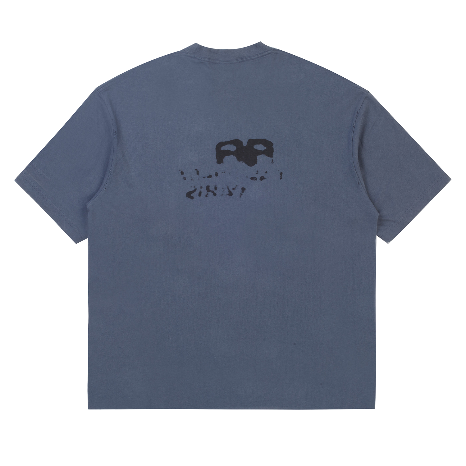 Balenciaga Hand Drawn BB Icon Tee Vintage Navy – PIECES Balenciaga Hand Drawn BB Icon Tee Vintage Navy – PIECES