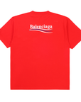 Balenciaga Political Campaign Tee Red