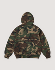 Supreme b.b. Simon Zip Up Sweatshirt Camo