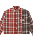 Boredom Kills Paradise Valley Flannel Red Brown